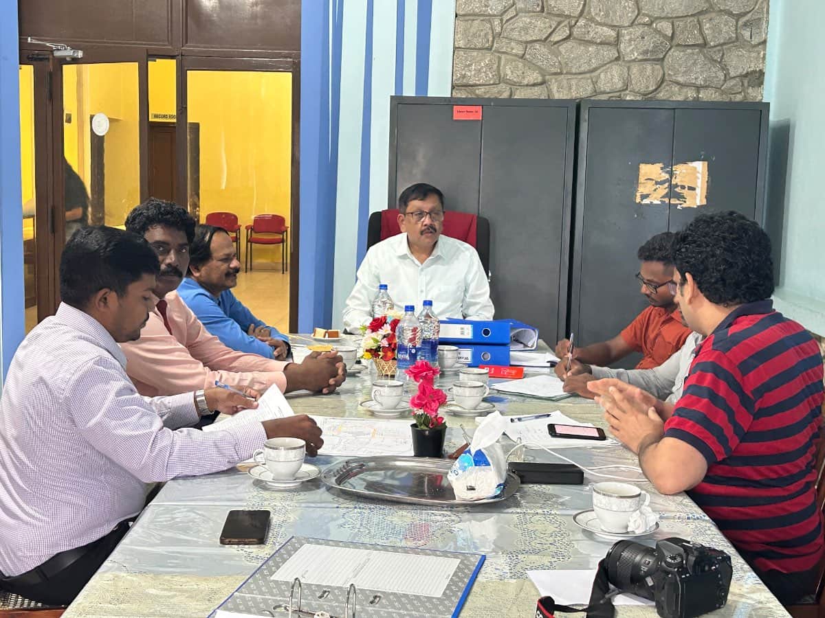 The Director General of SLIATE, Mr. M. L. C. Rodrigo, visited ATI – Ampara today in connection with a development project. This visit marks an important step towards strengthening infrastructure, enhancing academic facilities, and supporting student development.