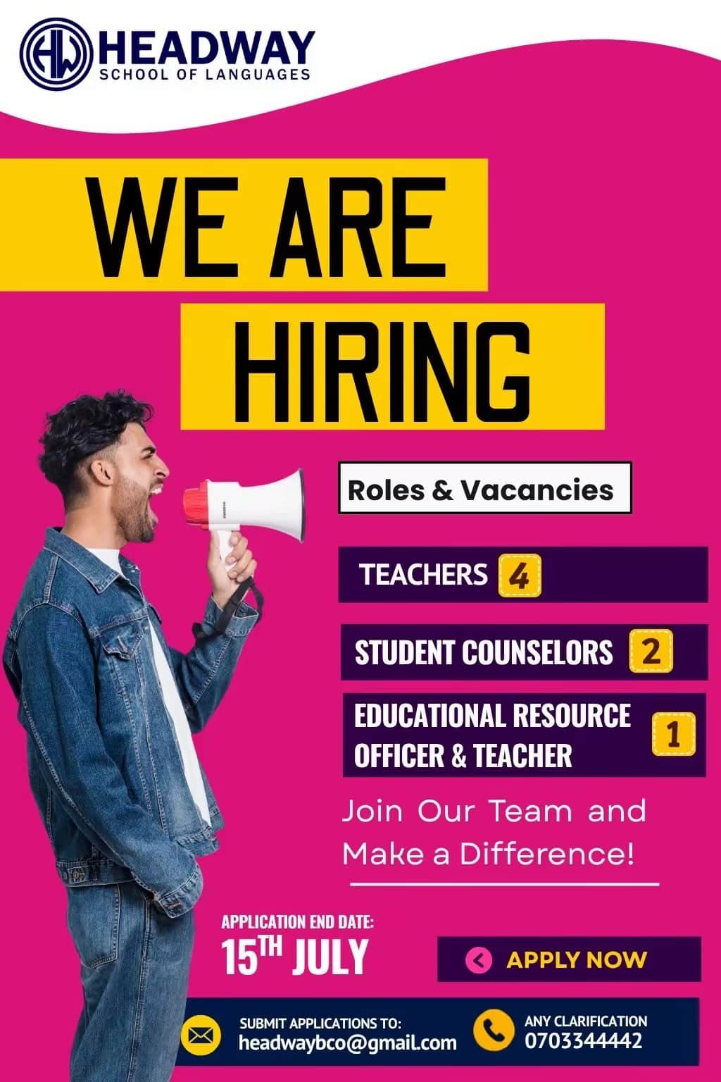 Headway is Hiring